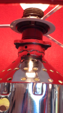 Lampe "Chambre de combustion de réacteur" Lampe "Chambre de combustion de réacteur"