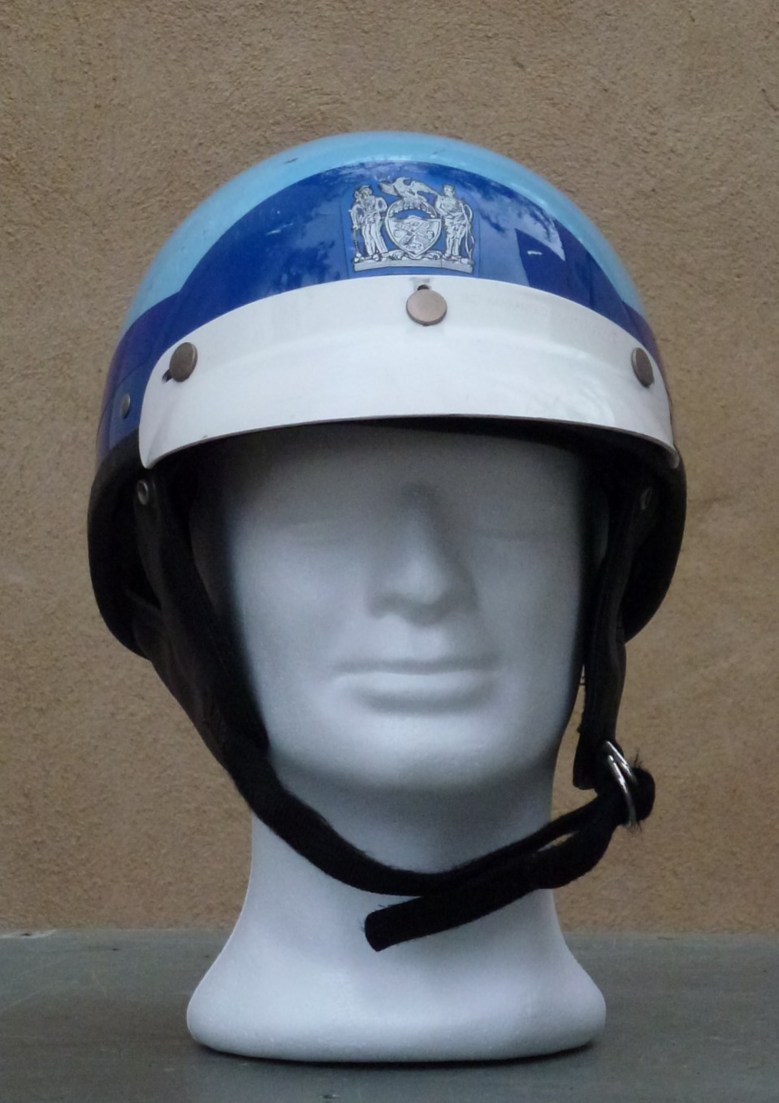 Casques motards "vintage" - Police US Casques motards "vintage" - Police US