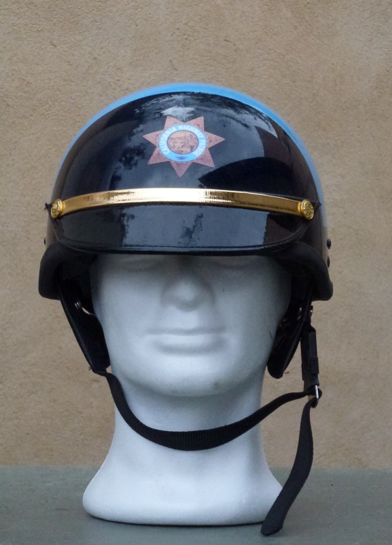 Casques motards "vintage" - Police US Casques motards "vintage" - Police US