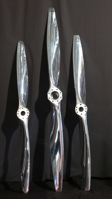 Hélices en alu poli Hélices en alu poli